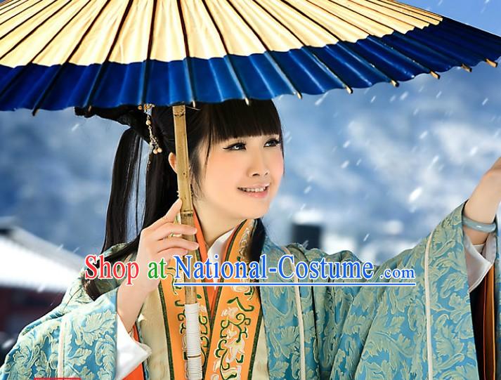 Ancient Chinese Han Dynasty Empress Clothing for Women