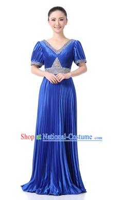 Traditional Blue Chorus Dresses for Women