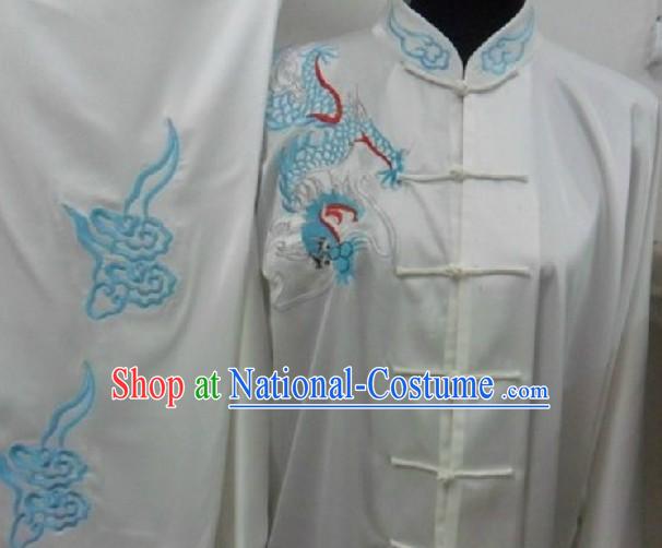 Silk Kung Fu Martial Arts Wing Chun Tai Chi Uniform Clothes Suit