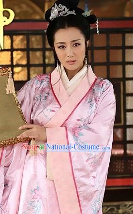 Ancient Chinese Imperial Palace Empress Clothing Complete Set