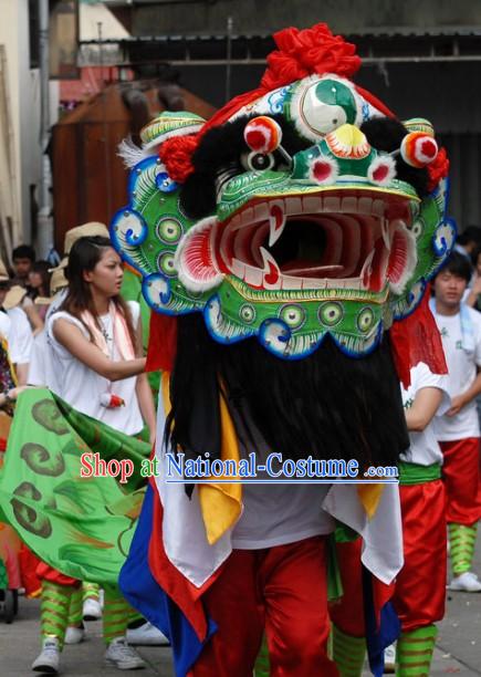 Ancient Chinese Style Kylin Dance Costumes Complete Set