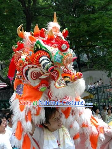 Traditional Chinese Kylin Dance Costume for Hanging or Display