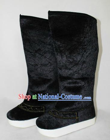 Ancient Chinese Guzhuang Hanfu Boots