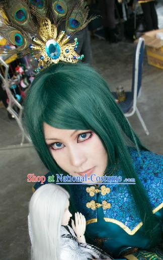 Ancient Royal Cosplay Peacock Headwear