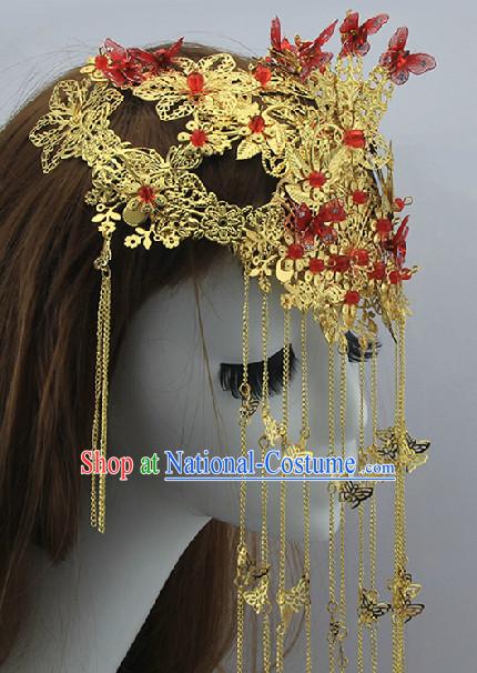 Chinese Traditional Butterfly Phoenix Crown