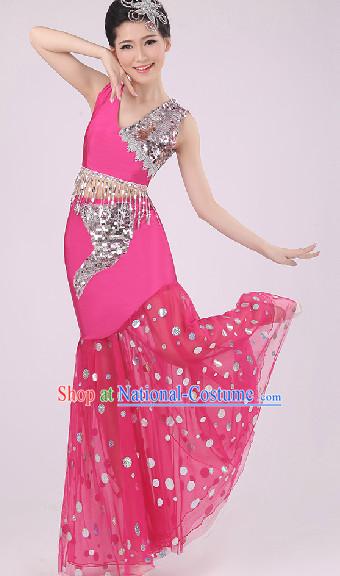 Peacock Dance Costumes for Girls