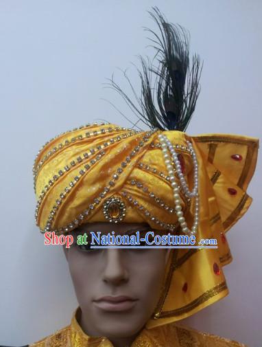 Southeast Asia Traditional Peacock Hat for Men