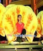 Peacock Flaunting Tail Professional Dancer Costumes