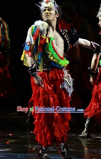 Beijing Dance Academy Red Hero Dance Costumes