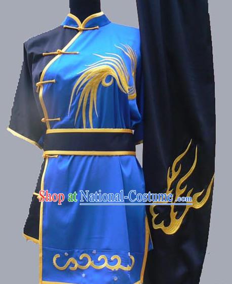 Top Short Sleeves Wushu Students Uniform