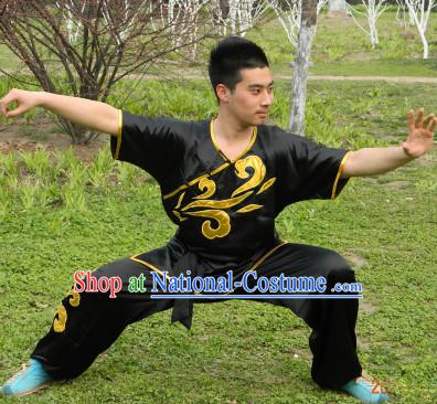 Top Short Sleeves Taiji Wushu Clothing