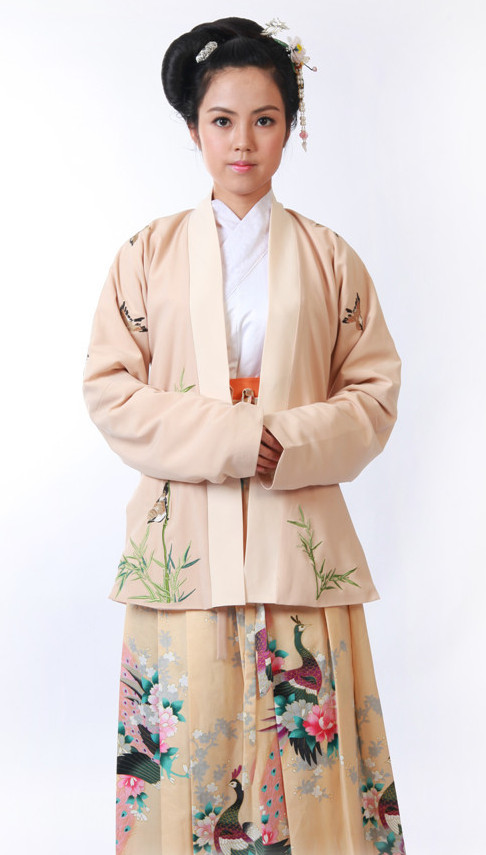 Peacock Hanfu Dress for Women