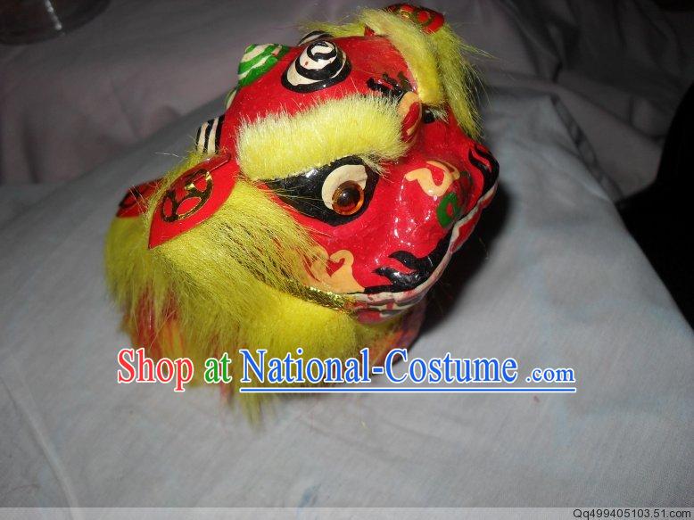 chinese lion dancing