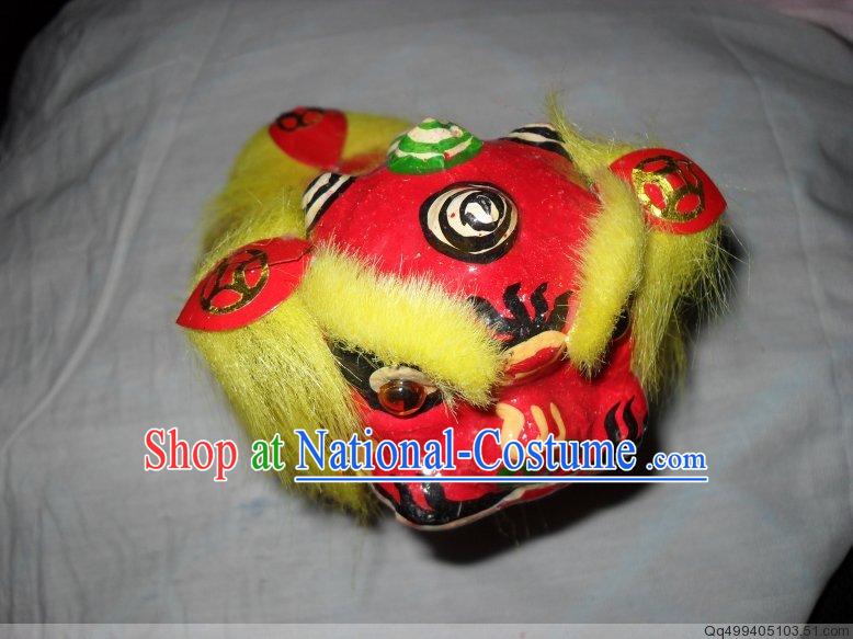 chinese lion dancing