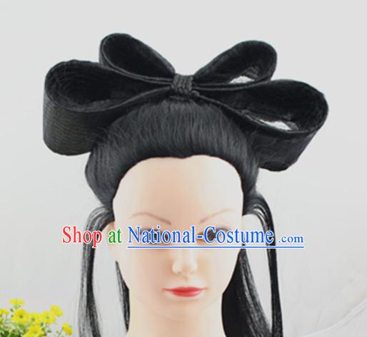 Ancient Chinese Fairy Black Wigs