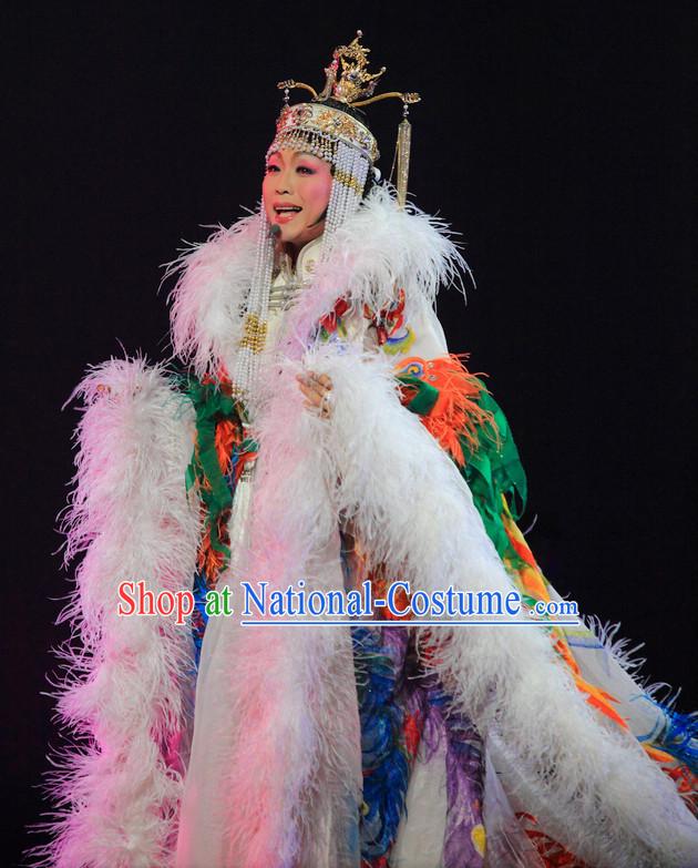 Ancient Chinese Palace Stage Queen Dance Costumes