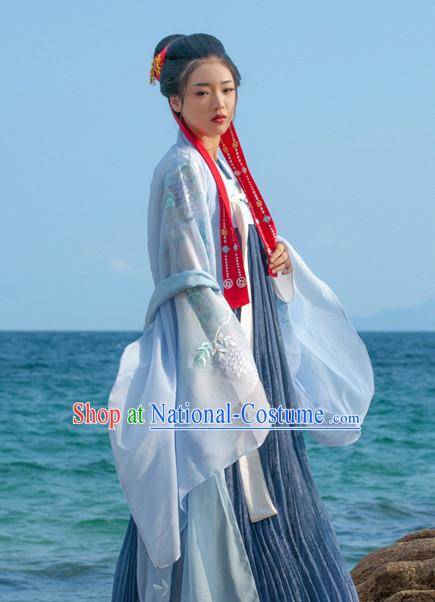 Asian Fashion Chinese Ancient Dynasty Wife Clothes Costume China online Shopping Traditional Costumes Dress Wholesale Culture Clothing for Women