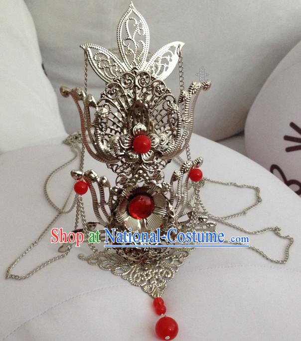 Chinese Classic Cosplay Prince Coronet Crown Headwear Headipieces Hair Accessories Hair Jewelry