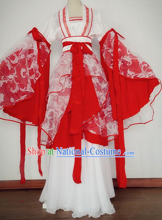 Chinese Costume Ancient Dress Classic Garment Suits Imperial Princess Queen Emperor Clothing for Women