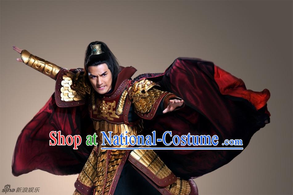 Ancient Chinese Armor Costume Chinese Ancient Costumes Carnival Costumes Fancy Dress Complete Set