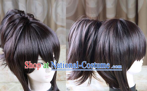 Black Chinese Ancient Heroine Cosplay Long Wigs Classic Wig for Women