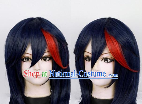 Chinese Ancient Knight Cosplay Long Wigs Classic Wig for Men