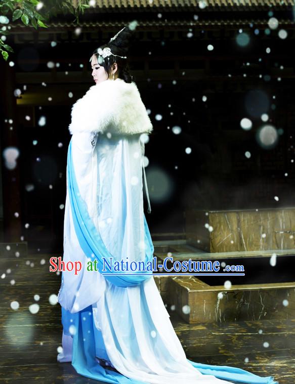 Chinese Costume Ancient China Dress Classic Garment Suits Empress Princess Cosplay Clothes Clothing for Women