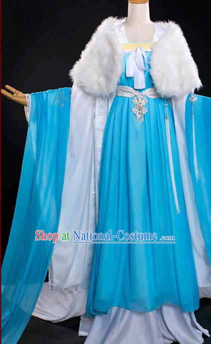 Chinese Costume Ancient China Dress Classic Garment Suits Empress Princess Cosplay Clothes Clothing for Women