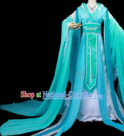 Chinese Costume Ancient China Dress Classic Garment Suits Empress Princess Clothes Clothing for Women