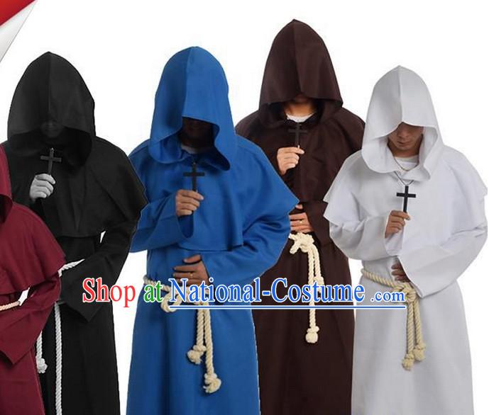 Ancient Medieval Costumes Kids Adults Halloween Costume for Men and Boys