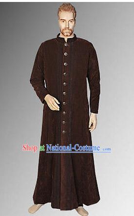 Ancient GMedieval Costumes Dresses Complete Set for Men Boys Adults Kids