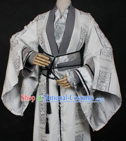 Chinese Classic Hanfu Garment Dress Costumes Japanese Korean Asian King Clothing Costume Dress Adults Cosplay for Men