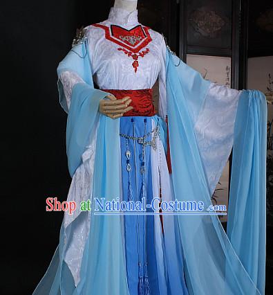 Chinese Classic Hanfu Garment Dress Costumes Japanese Korean Asian King Clothing Costume Dress Adults Cosplay for Women