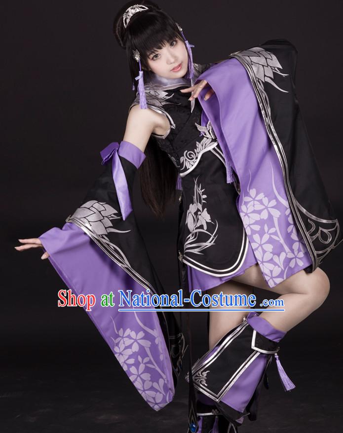 Chinese Cos Fairy Costume Garment Dress Costumes Dress Adults Cosplay Japanese Korean Asian King Clothing for Women