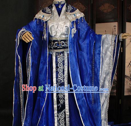 Chinese Ancient Imperial Emperor Costumes Japanese Korean Asian King Costume Wholesale Clothing Garment Dress Adults Cosplay for Men