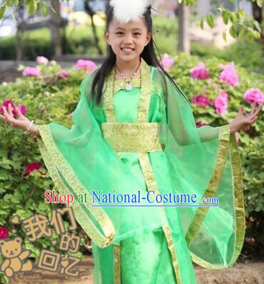 Chinese Fairy Hanfu Suit for Kids