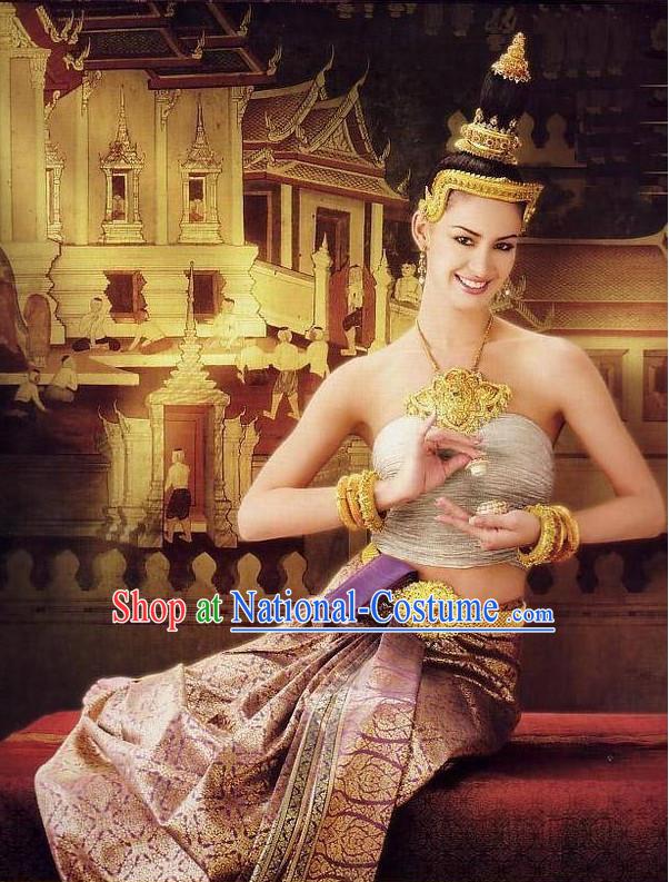 Formal Thai Dance Costumes for Women