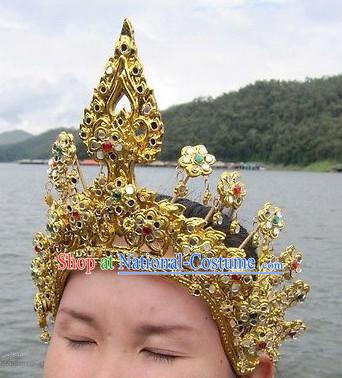 Traditional Thai Golden Hat