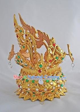 Traditional Thai Golden Hat