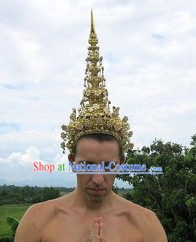 Traditional Thai Golden Hat