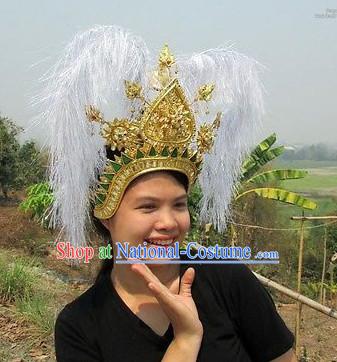 Traditional Thai Golden Headwear