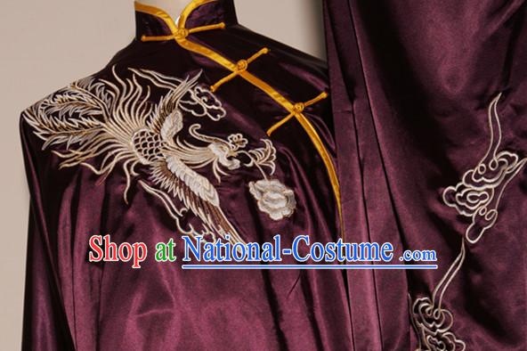 Top Dragon Embroidery Martial Arts Uniform Complete Set