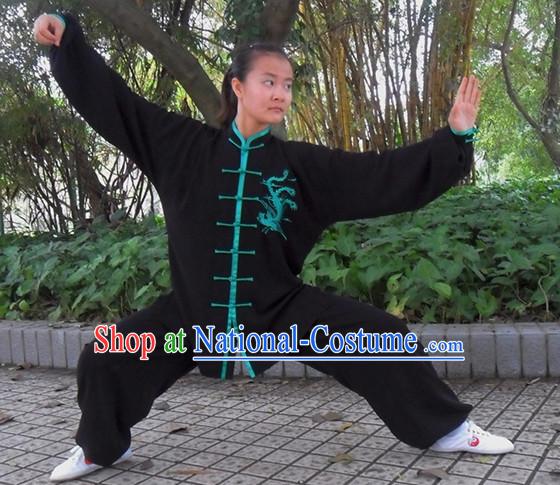 Phoenix Embroidery Wing Chun Kung Fu Uniforms for Women