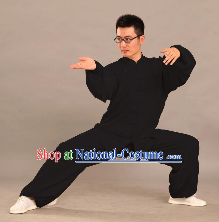 Summer Wear Tencel Kung Fu Uniforms Complete Set for Adults or Kids