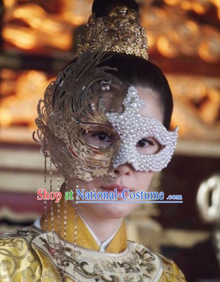 Asian Opera Stage Performance Mysterious Princess Mask