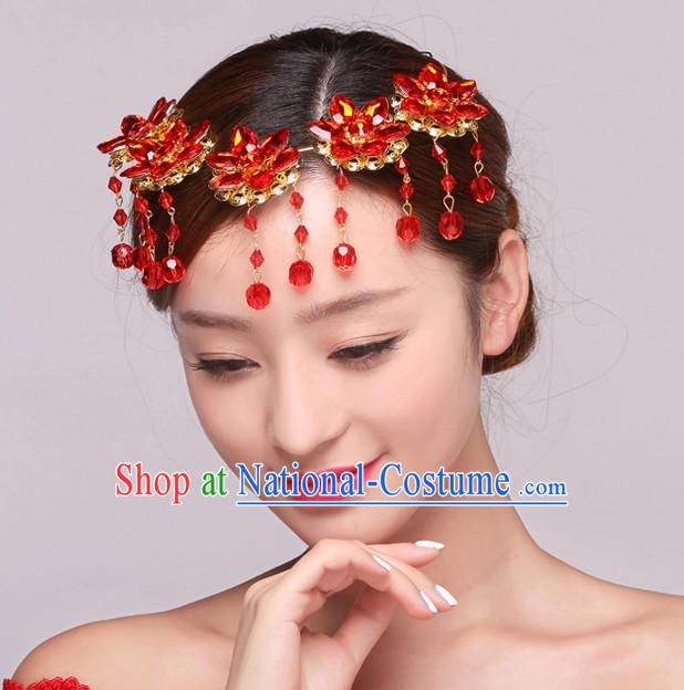 Top Chinese Bridal Hair Fascinators Jewellery Accessories Wedding Headpieces