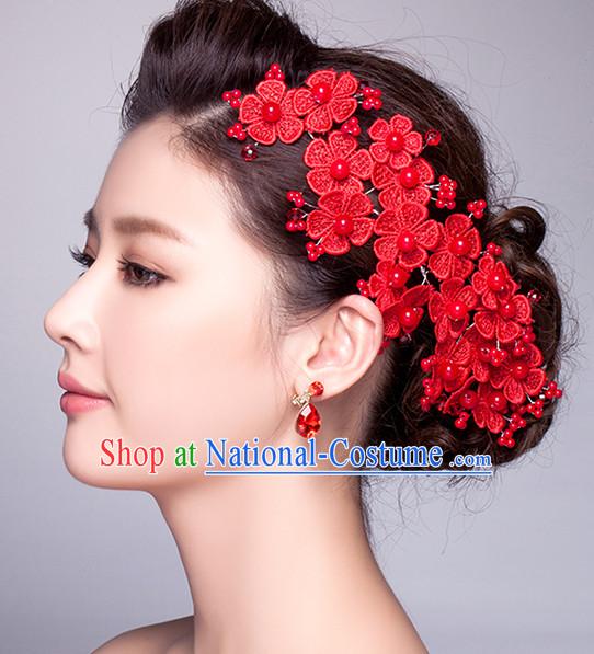 Top Chinese Bridal Hair Fascinators Jewellery