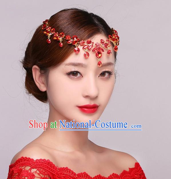 Top Chinese Bridal Hair Fascinators Jewellery Accessories