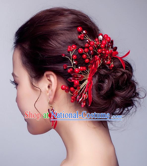 Top Chinese Bridal Hair Fascinators Jewellery Accessories