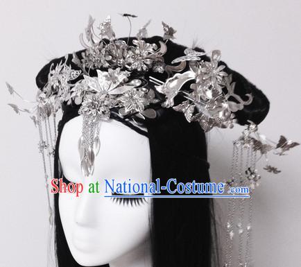 Chinese Traditional Hair Accessories Hair Fascinators Headbands Bridal Headpieces